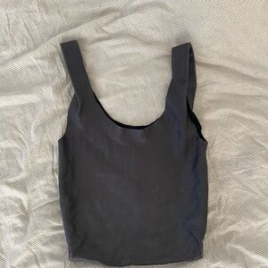 Rare Baggu leather shopping bag